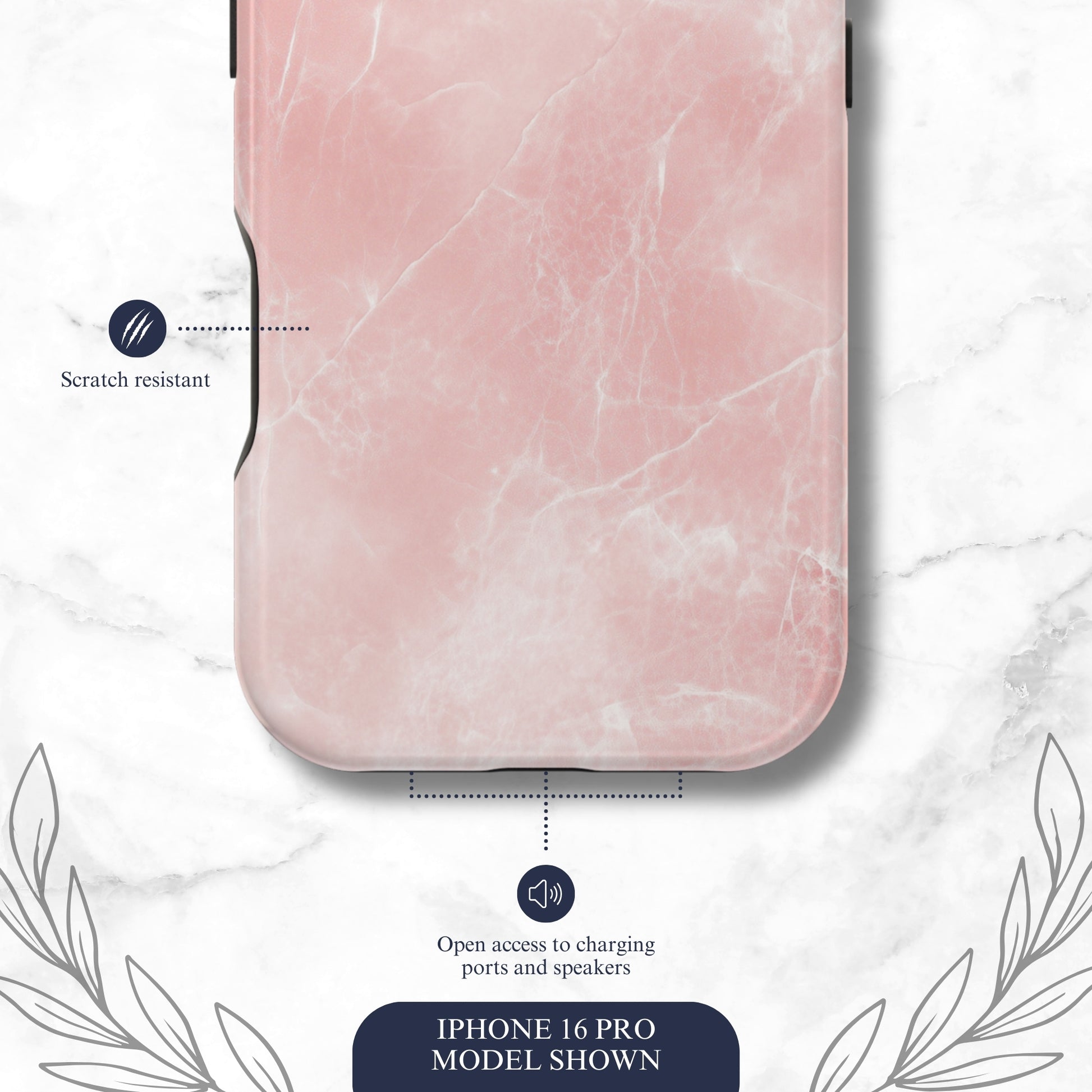 Rosy Gossip - Magsafe iPhone Case Phone Case-aesthetic phone case-shockproof phone case-cute phone case-designer phone case-elegant phone case-luxury phone case-phone accessories-fashion accessory