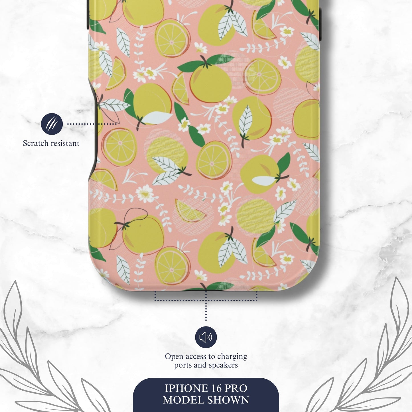 Pink Lemonade - Magsafe iPhone Case Phone Case-aesthetic phone case-shockproof phone case-cute phone case-designer phone case-elegant phone case-luxury phone case-phone accessories-fashion accessory