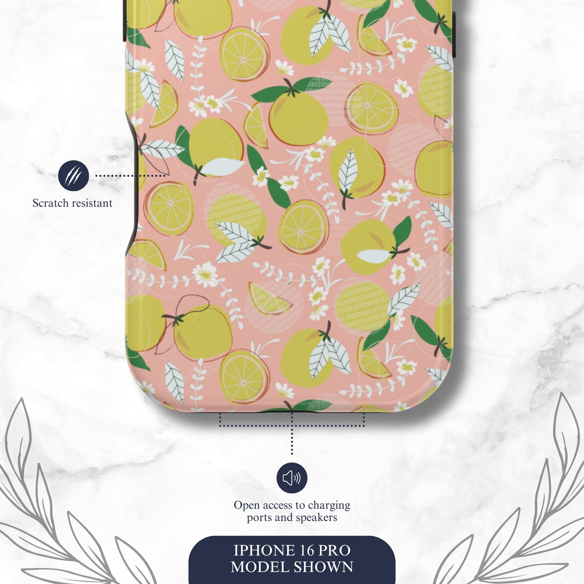 Pink Lemonade - Magsafe iPhone Case Phone Case-aesthetic phone case-shockproof phone case-cute phone case-designer phone case-elegant phone case-luxury phone case-phone accessories-fashion accessory