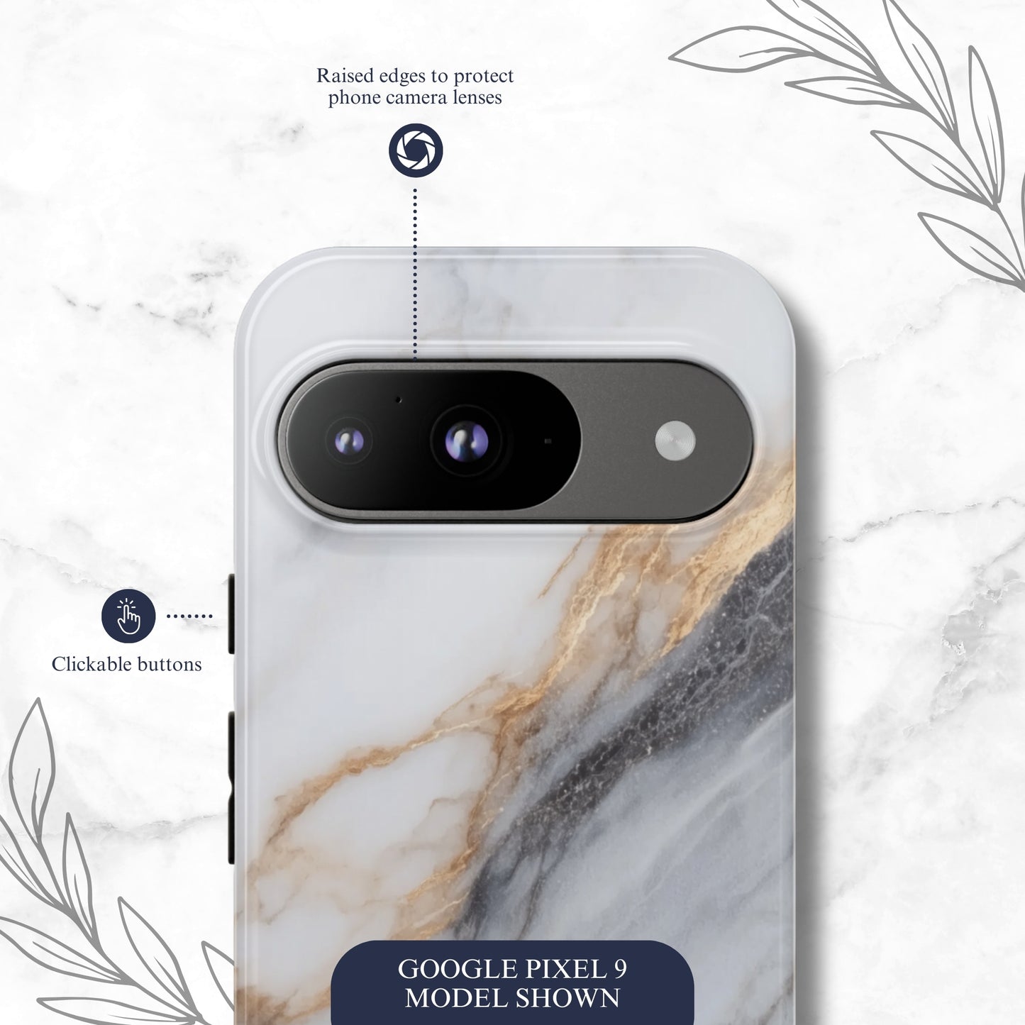 Ivory - Google Pixel Case Phone Case-aesthetic phone case-shockproof phone case-cute phone case-designer phone case-elegant phone case-luxury phone case-phone accessories-fashion accessory