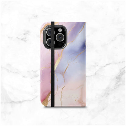 Bubblegum - iPhone Flip Case Wallet, Leather Folio Case Phone Case-aesthetic phone case-shockproof phone case-cute phone case-designer phone case-elegant phone case-luxury phone case-phone accessories-fashion accessory