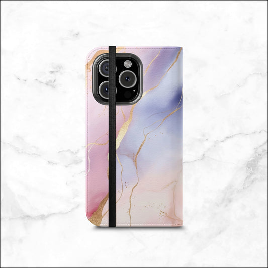 Bubblegum - iPhone Flip Case Wallet, Leather Folio Case Phone Case-aesthetic phone case-shockproof phone case-cute phone case-designer phone case-elegant phone case-luxury phone case-phone accessories-fashion accessory