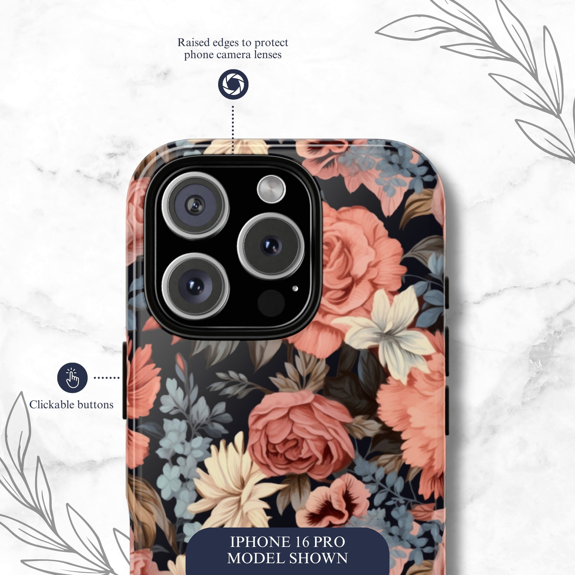 Secret Garden - iPhone Case Phone Case-aesthetic phone case-shockproof phone case-cute phone case-designer phone case-elegant phone case-luxury phone case-phone accessories-fashion accessory