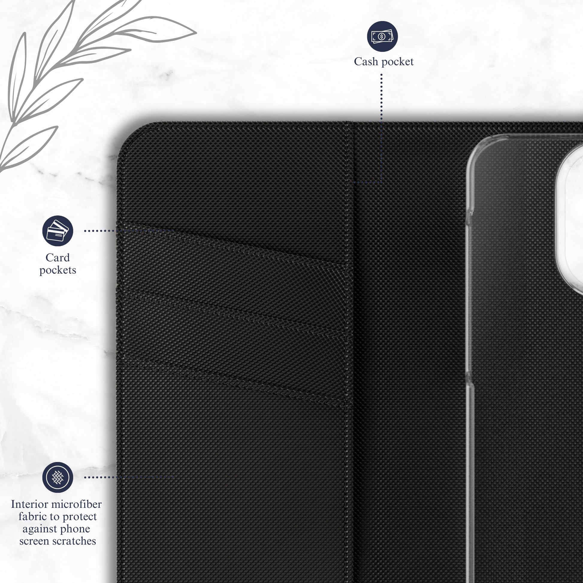 Afterglow - iPhone Flip Case Wallet, Leather Folio Case Phone Case-aesthetic phone case-shockproof phone case-cute phone case-designer phone case-elegant phone case-luxury phone case-phone accessories-fashion accessory