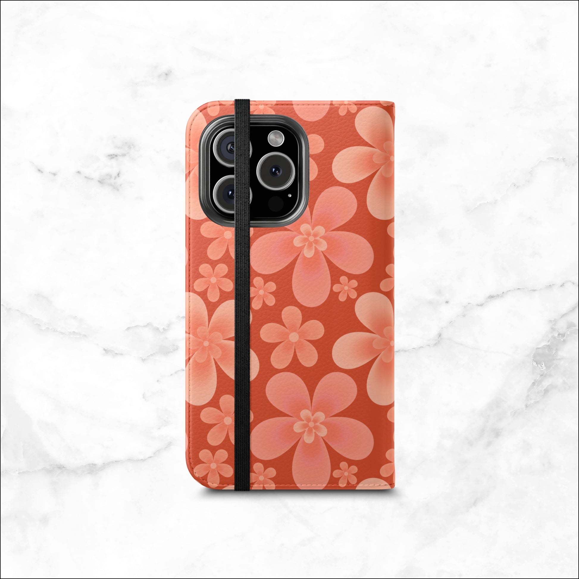 Heatwave - iPhone Flip Case Wallet, Leather Folio Case Phone Case-aesthetic phone case-shockproof phone case-cute phone case-designer phone case-elegant phone case-luxury phone case-phone accessories-fashion accessory