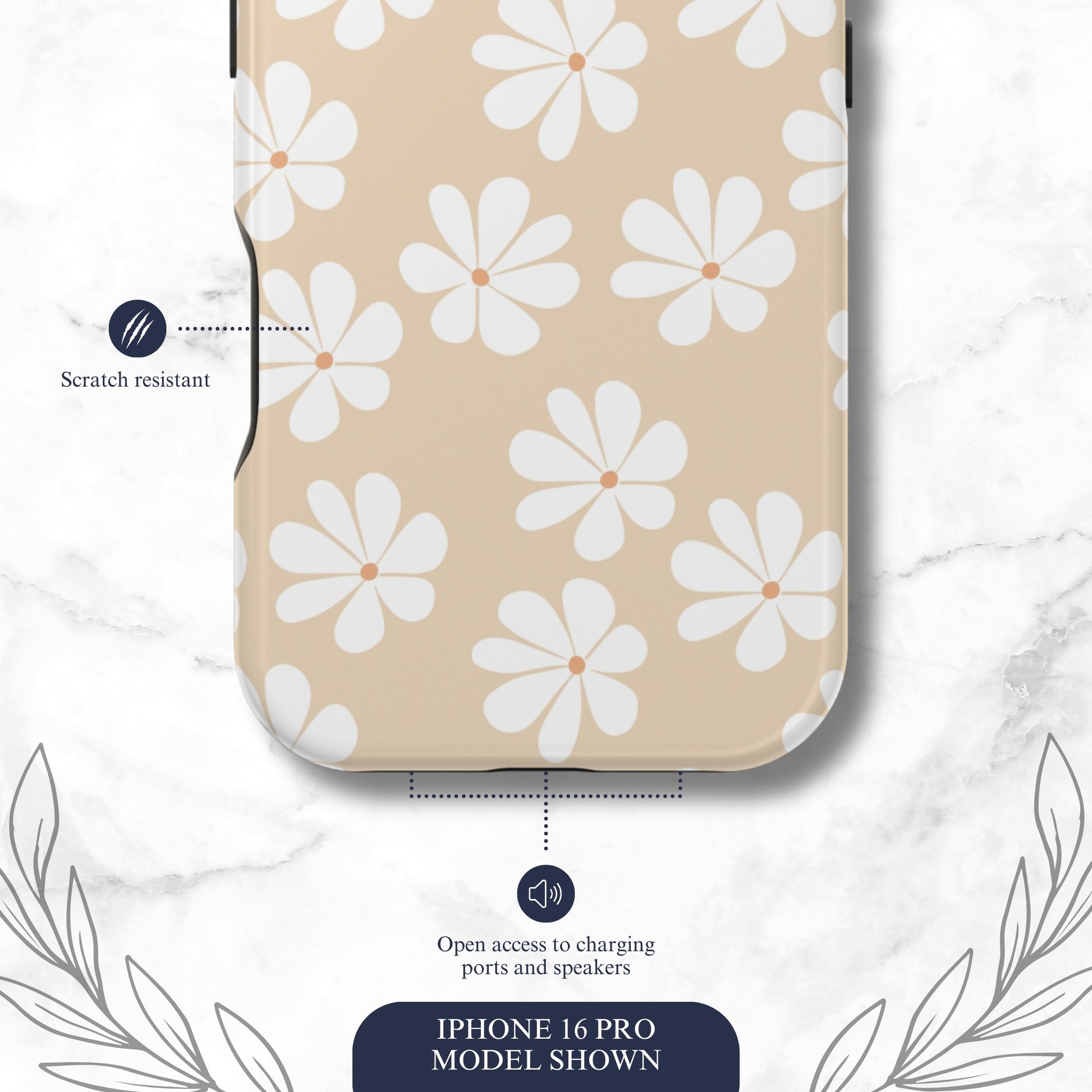Bare Bloom - Magsafe iPhone Case Phone Case-aesthetic phone case-shockproof phone case-cute phone case-designer phone case-elegant phone case-luxury phone case-phone accessories-fashion accessory