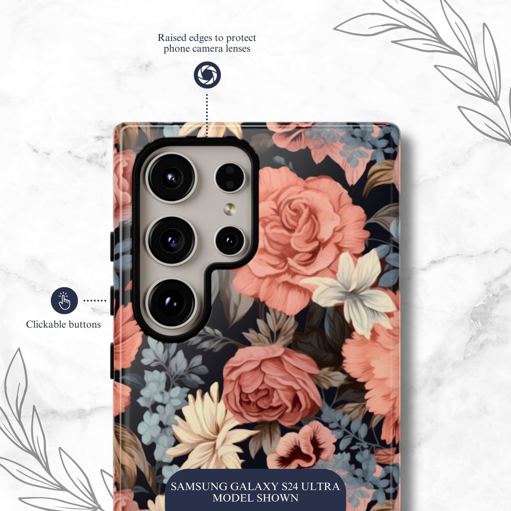 Secret Garden - Samsung Galaxy Case Phone Case-aesthetic phone case-shockproof phone case-cute phone case-designer phone case-elegant phone case-luxury phone case-phone accessories-fashion accessory
