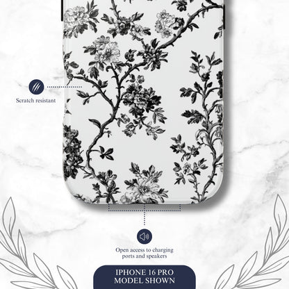 Adorned Toile - iPhone Case Phone Case-aesthetic phone case-shockproof phone case-cute phone case-designer phone case-elegant phone case-luxury phone case-phone accessories-fashion accessory