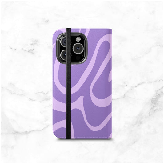 Good Karma - iPhone Flip Case Wallet, Leather Folio Case Phone Case-aesthetic phone case-shockproof phone case-cute phone case-designer phone case-elegant phone case-luxury phone case-phone accessories-fashion accessory