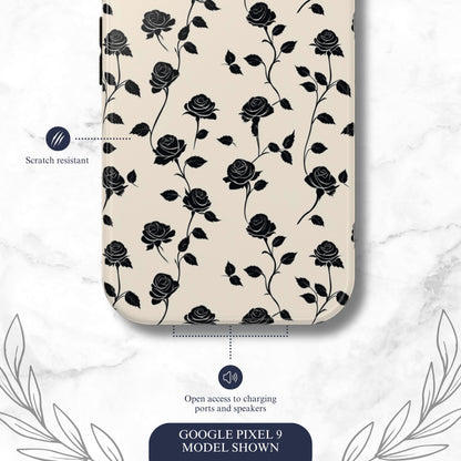 Ghost Rose - Google Pixel Case Phone Case-aesthetic phone case-shockproof phone case-cute phone case-designer phone case-elegant phone case-luxury phone case-phone accessories-fashion accessory