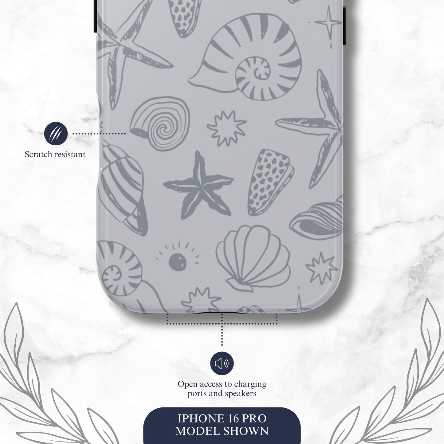 Washed Away - iPhone Case Phone Case-aesthetic phone case-shockproof phone case-cute phone case-designer phone case-elegant phone case-luxury phone case-phone accessories-fashion accessory