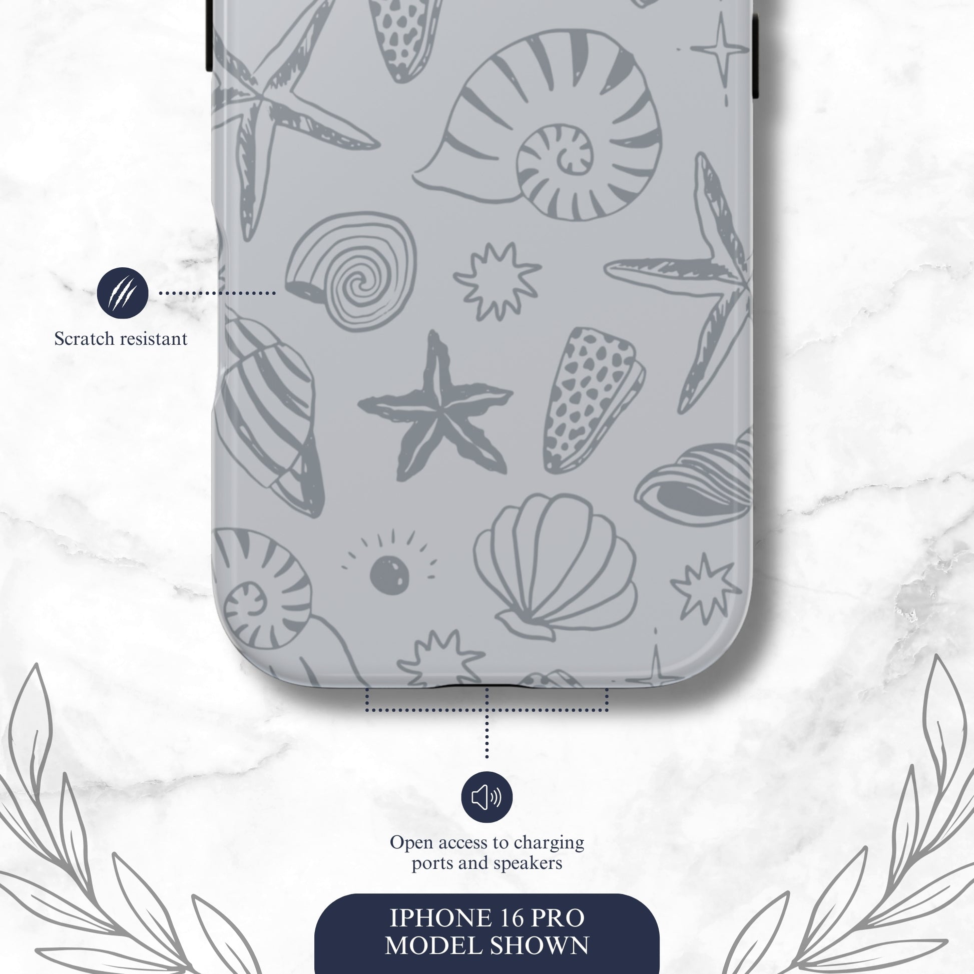Washed Away - iPhone Case Phone Case-aesthetic phone case-shockproof phone case-cute phone case-designer phone case-elegant phone case-luxury phone case-phone accessories-fashion accessory