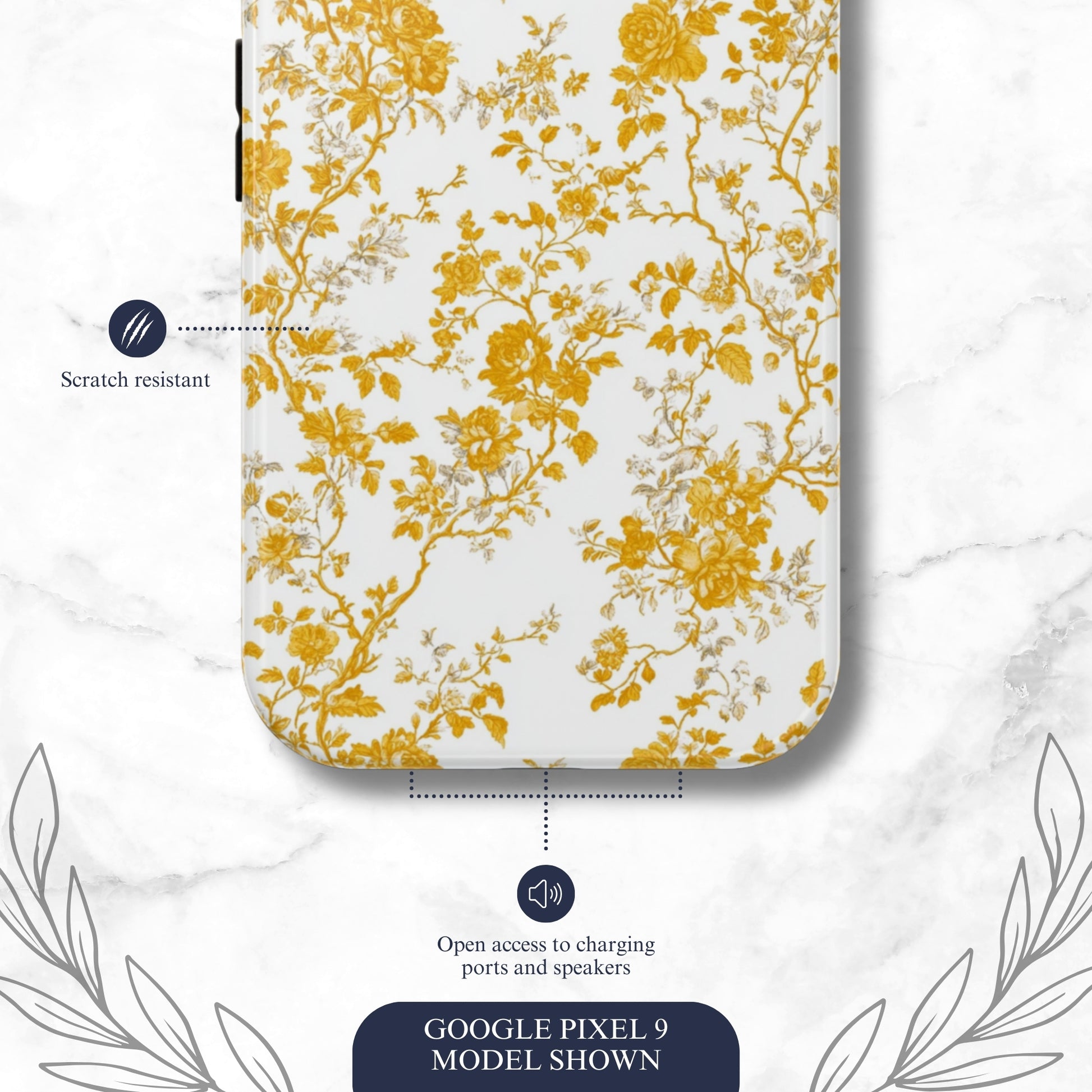 Radiant Toile - Google Pixel Case Phone Case-aesthetic phone case-shockproof phone case-cute phone case-designer phone case-elegant phone case-luxury phone case-phone accessories-fashion accessory