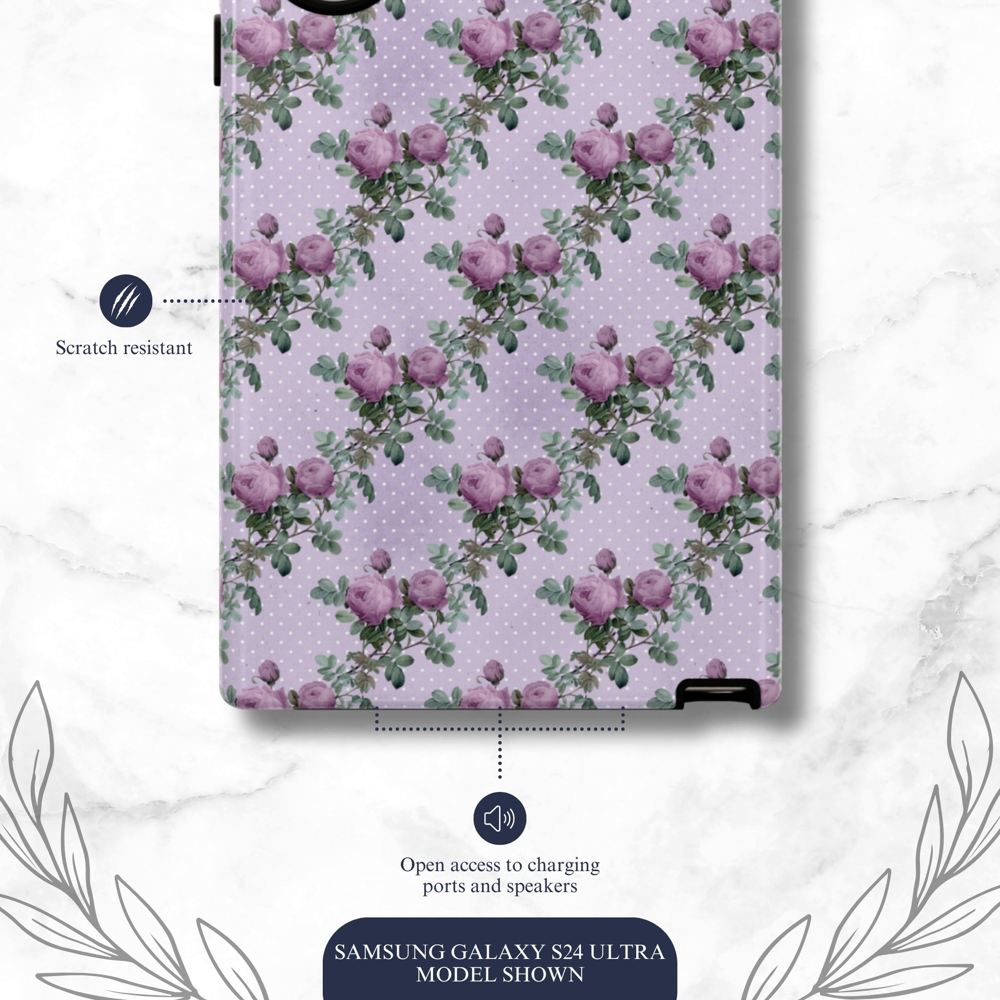 Just Because - Samsung Galaxy Case Phone Case-aesthetic phone case-shockproof phone case-cute phone case-designer phone case-elegant phone case-luxury phone case-phone accessories-fashion accessory