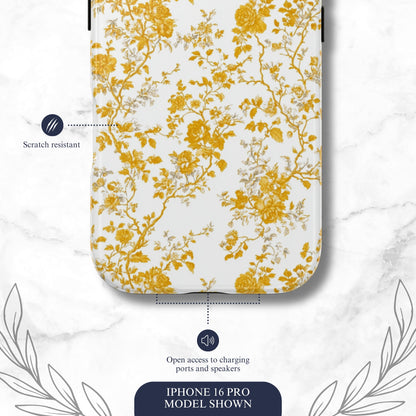Radiant Toile - iPhone Case Phone Case-aesthetic phone case-shockproof phone case-cute phone case-designer phone case-elegant phone case-luxury phone case-phone accessories-fashion accessory