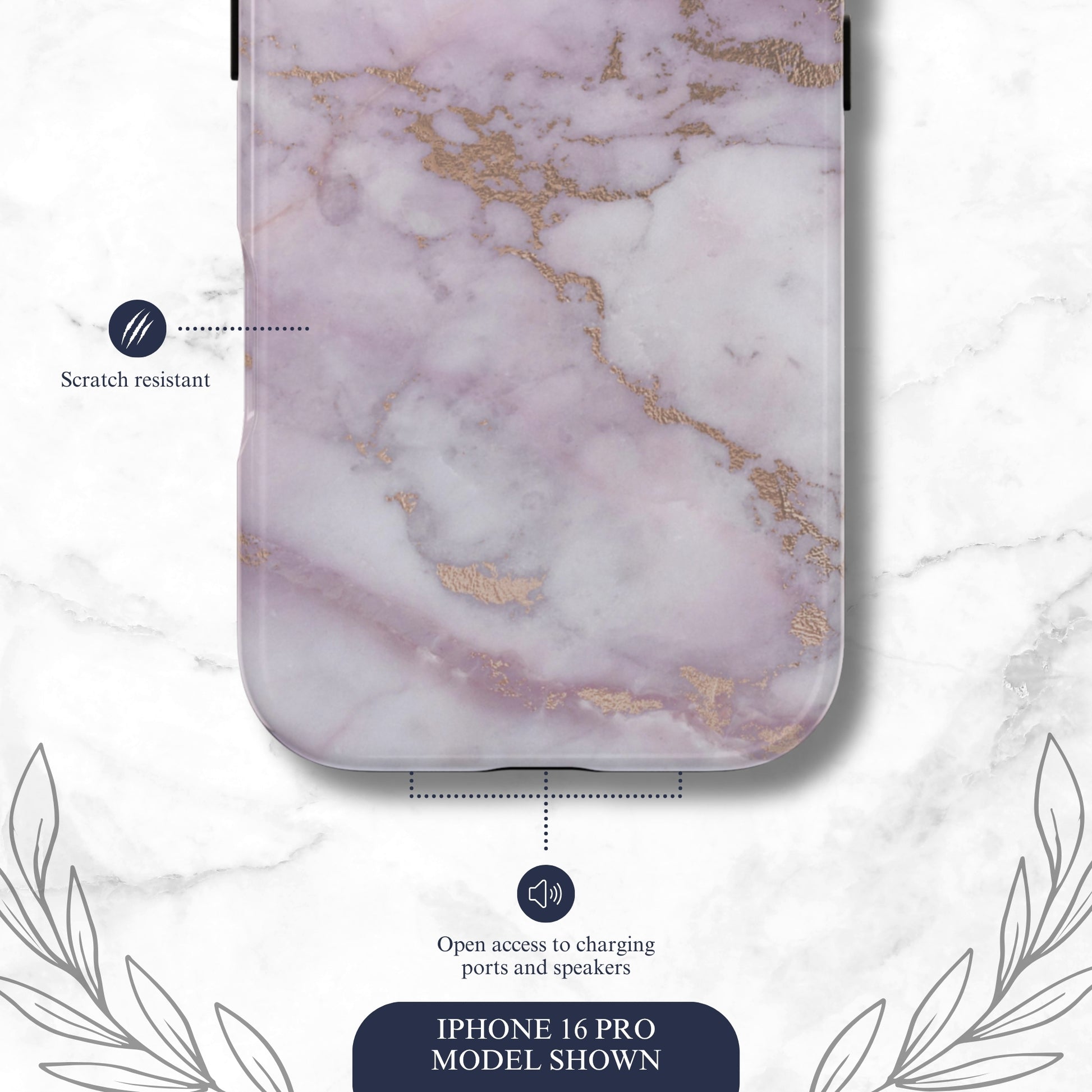 Luna Quartz - iPhone Case Phone Case-aesthetic phone case-shockproof phone case-cute phone case-designer phone case-elegant phone case-luxury phone case-phone accessories-fashion accessory