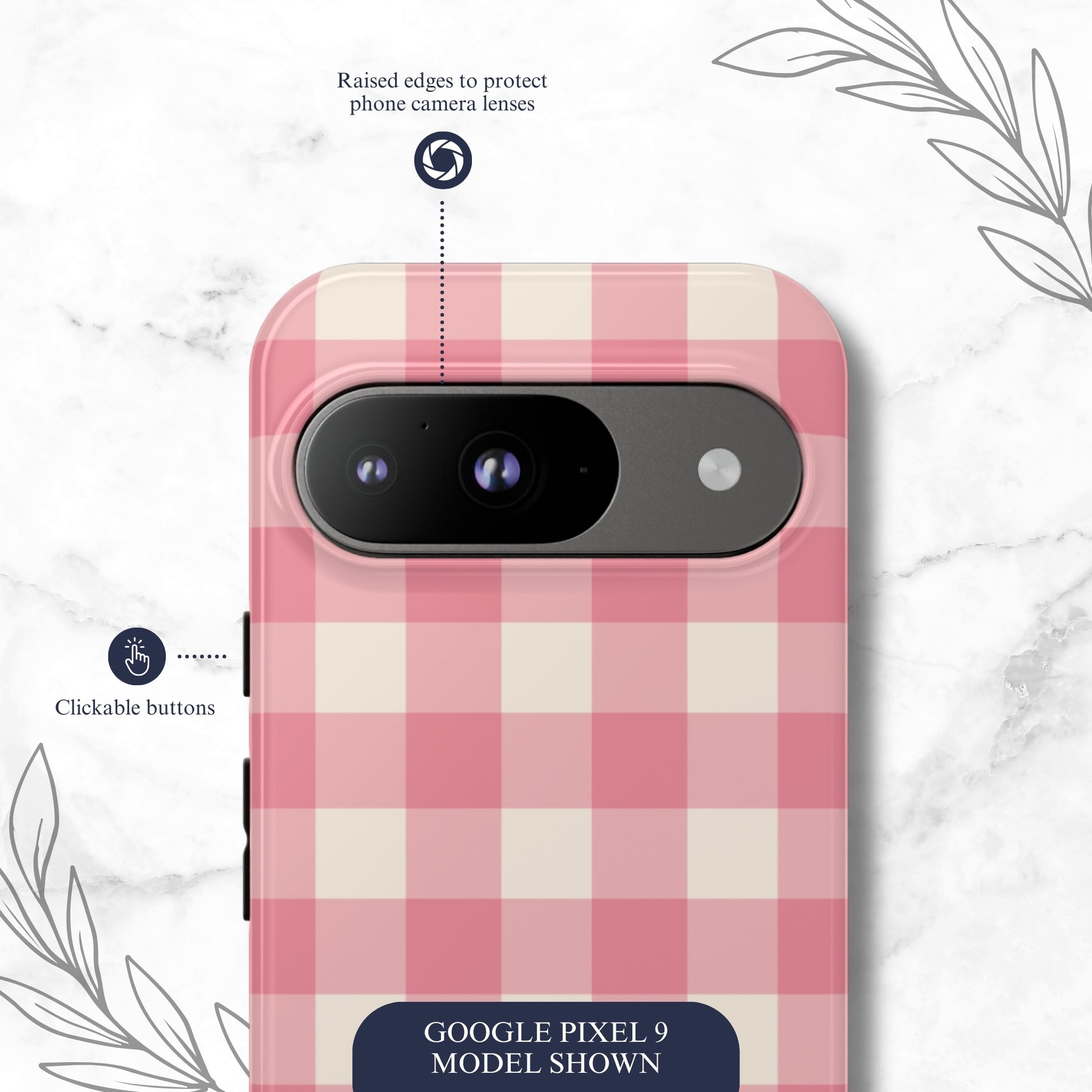 Pretty Pink - Google Pixel Case Phone Case-aesthetic phone case-shockproof phone case-cute phone case-designer phone case-elegant phone case-luxury phone case-phone accessories-fashion accessory