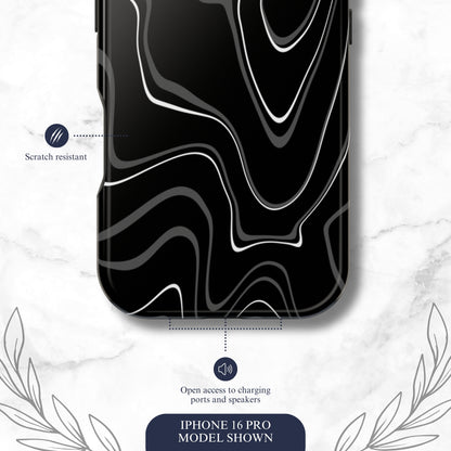 Night Threads - Magsafe iPhone Case Phone Case-aesthetic phone case-shockproof phone case-cute phone case-designer phone case-elegant phone case-luxury phone case-phone accessories-fashion accessory