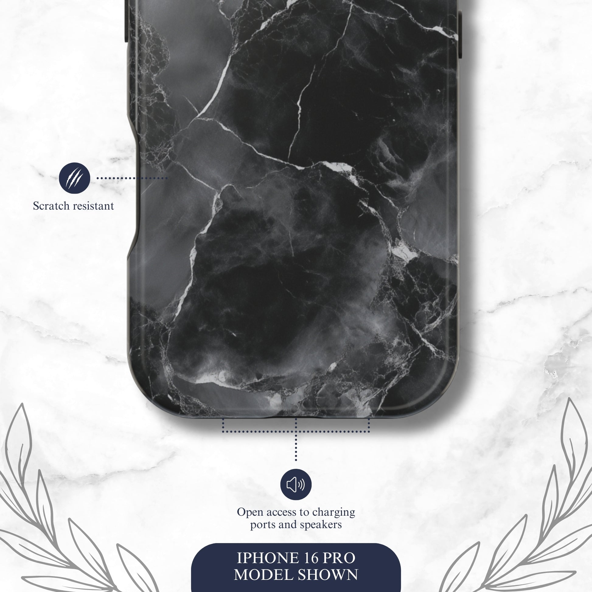 Obsidian - Magsafe iPhone Case Phone Case-aesthetic phone case-shockproof phone case-cute phone case-designer phone case-elegant phone case-luxury phone case-phone accessories-fashion accessory