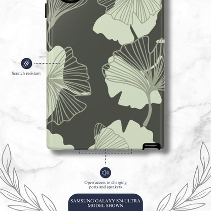Wilted Presence - Samsung Galaxy Case Phone Case-aesthetic phone case-shockproof phone case-cute phone case-designer phone case-elegant phone case-luxury phone case-phone accessories-fashion accessory