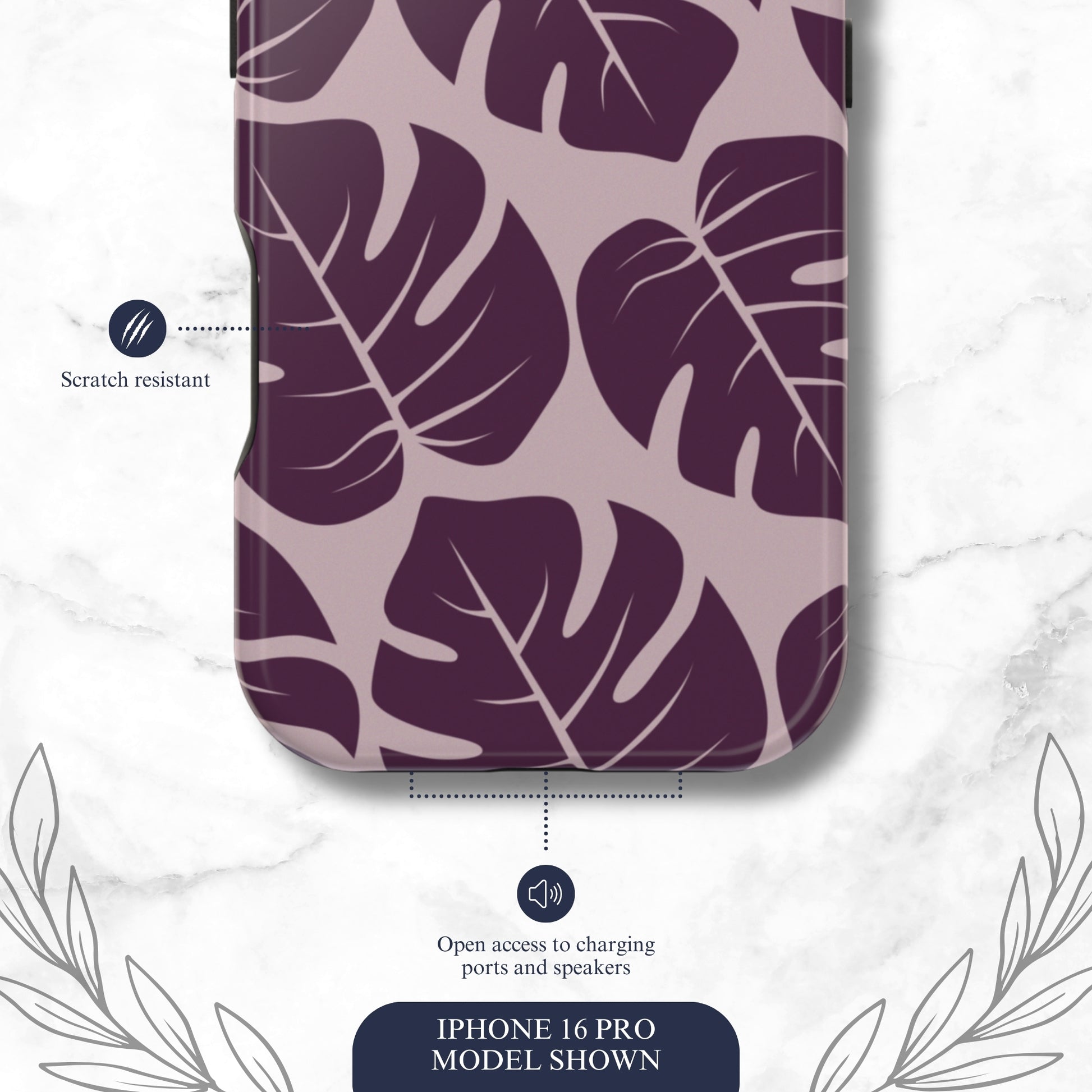 Lilac Wild - Magsafe iPhone Case Phone Case-aesthetic phone case-shockproof phone case-cute phone case-designer phone case-elegant phone case-luxury phone case-phone accessories-fashion accessory