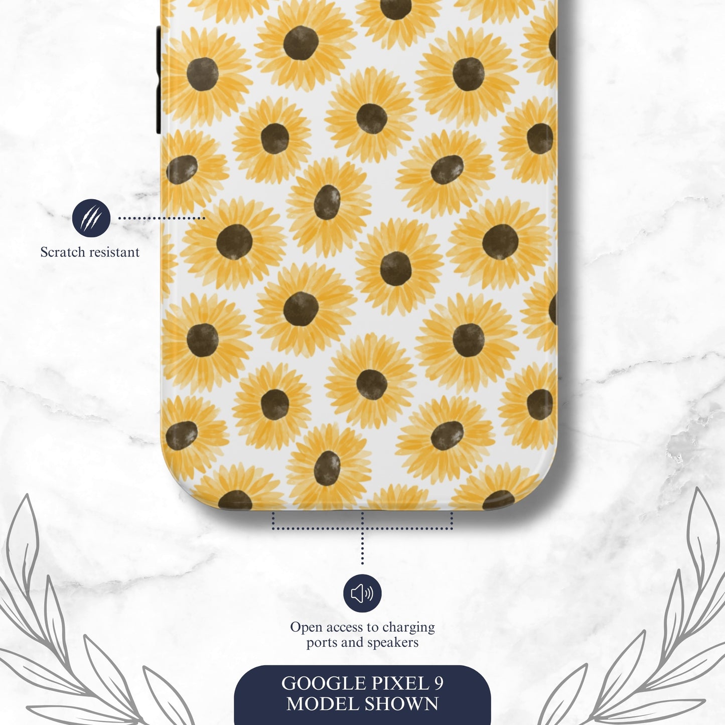 Sun Kissed - Google Pixel Case Phone Case-aesthetic phone case-shockproof phone case-cute phone case-designer phone case-elegant phone case-luxury phone case-phone accessories-fashion accessory