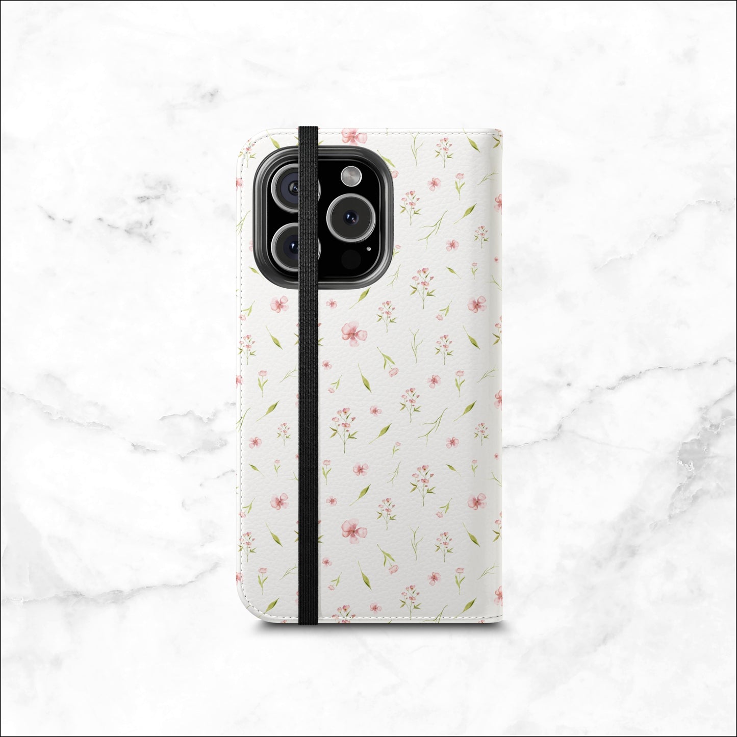 Gentle Wish - iPhone Flip Case Wallet, Leather Folio Case Phone Case-aesthetic phone case-shockproof phone case-cute phone case-designer phone case-elegant phone case-luxury phone case-phone accessories-fashion accessory