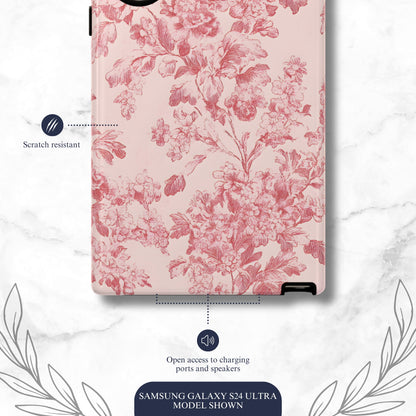 Ballet Toile - Samsung Galaxy Case Phone Case-aesthetic phone case-shockproof phone case-cute phone case-designer phone case-elegant phone case-luxury phone case-phone accessories-fashion accessory