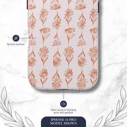 Terracotta - iPhone Case Phone Case-aesthetic phone case-shockproof phone case-cute phone case-designer phone case-elegant phone case-luxury phone case-phone accessories-fashion accessory