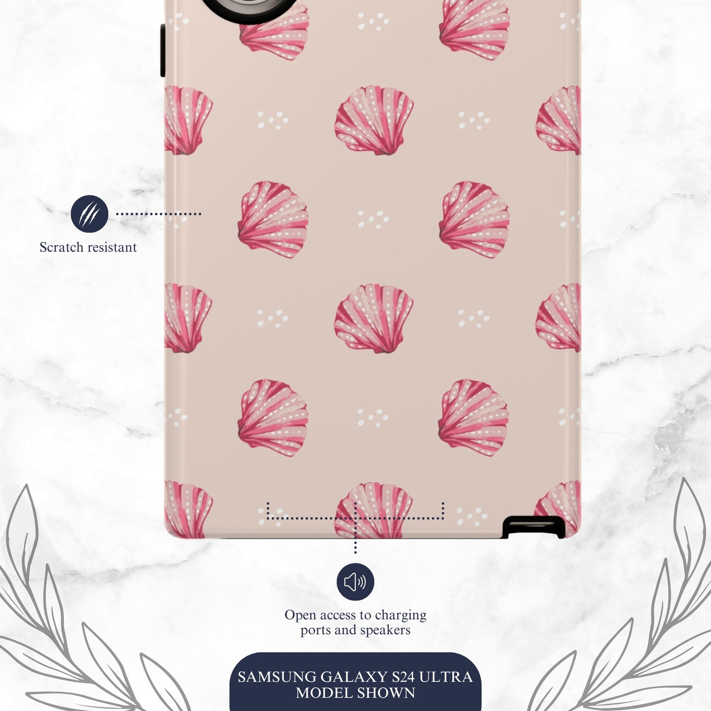 Coastal Vacation - Samsung Galaxy Case Phone Case-aesthetic phone case-shockproof phone case-cute phone case-designer phone case-elegant phone case-luxury phone case-phone accessories-fashion accessory