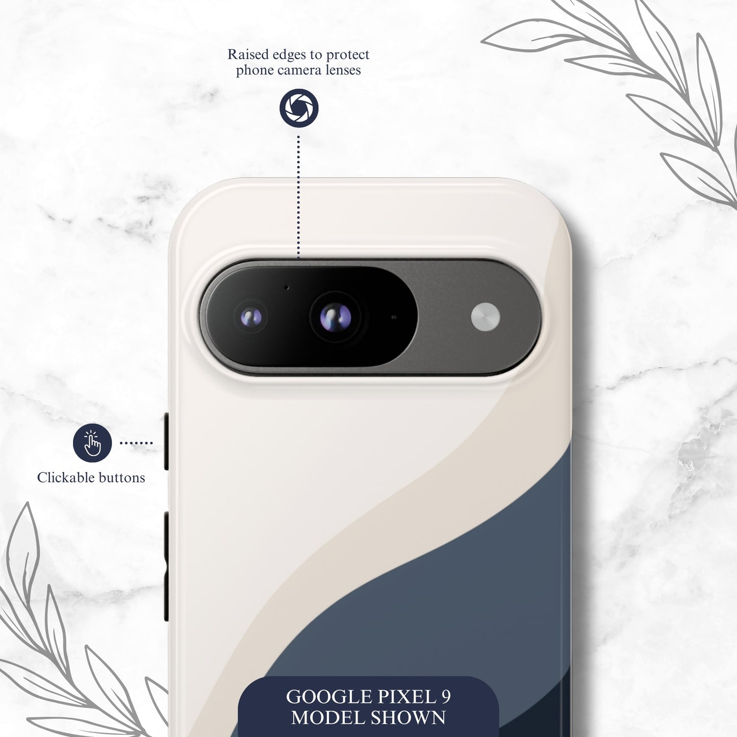 Distant Echo - Google Pixel Case Phone Case-aesthetic phone case-shockproof phone case-cute phone case-designer phone case-elegant phone case-luxury phone case-phone accessories-fashion accessory