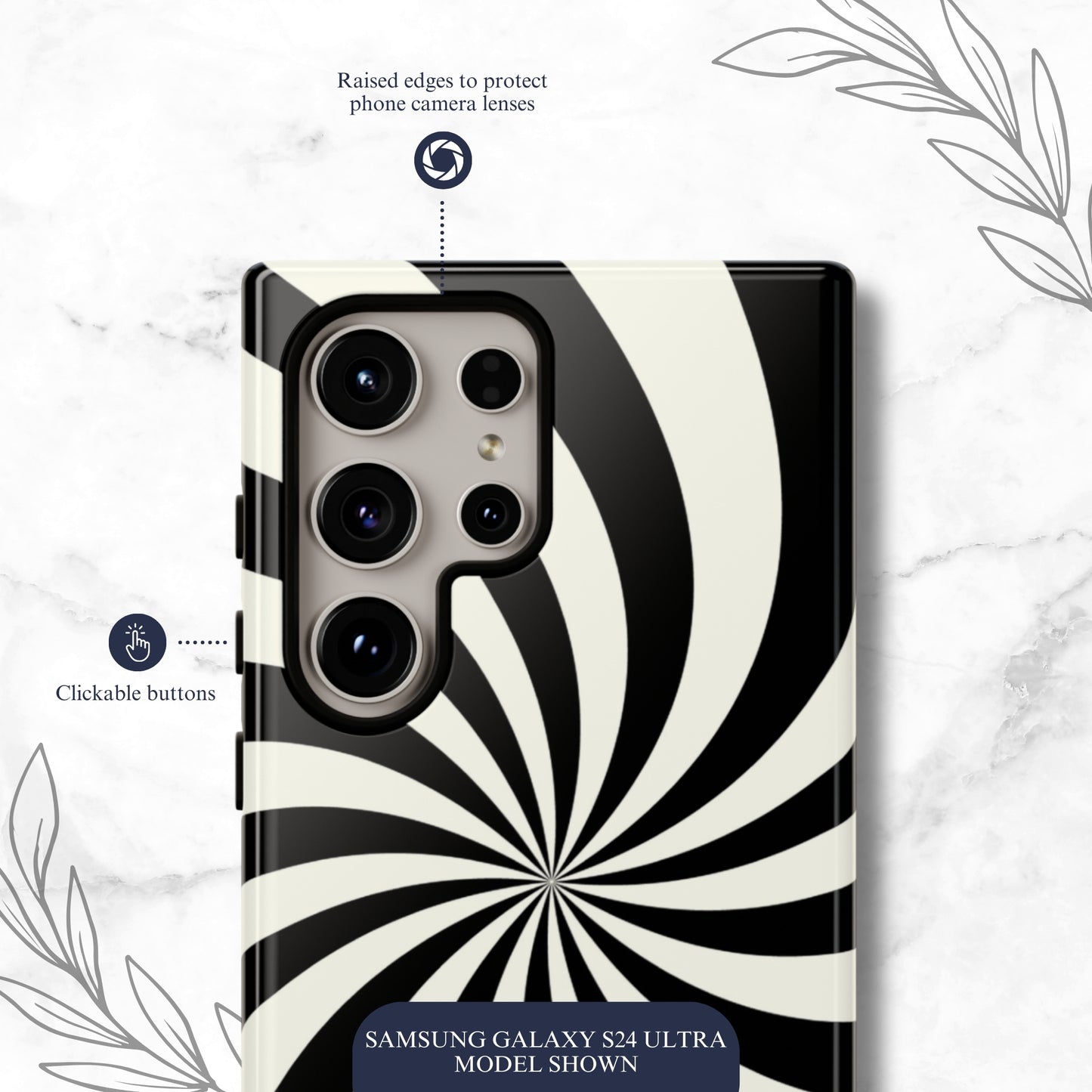 Eternal Loop - Samsung Galaxy Case Phone Case-aesthetic phone case-shockproof phone case-cute phone case-designer phone case-elegant phone case-luxury phone case-phone accessories-fashion accessory
