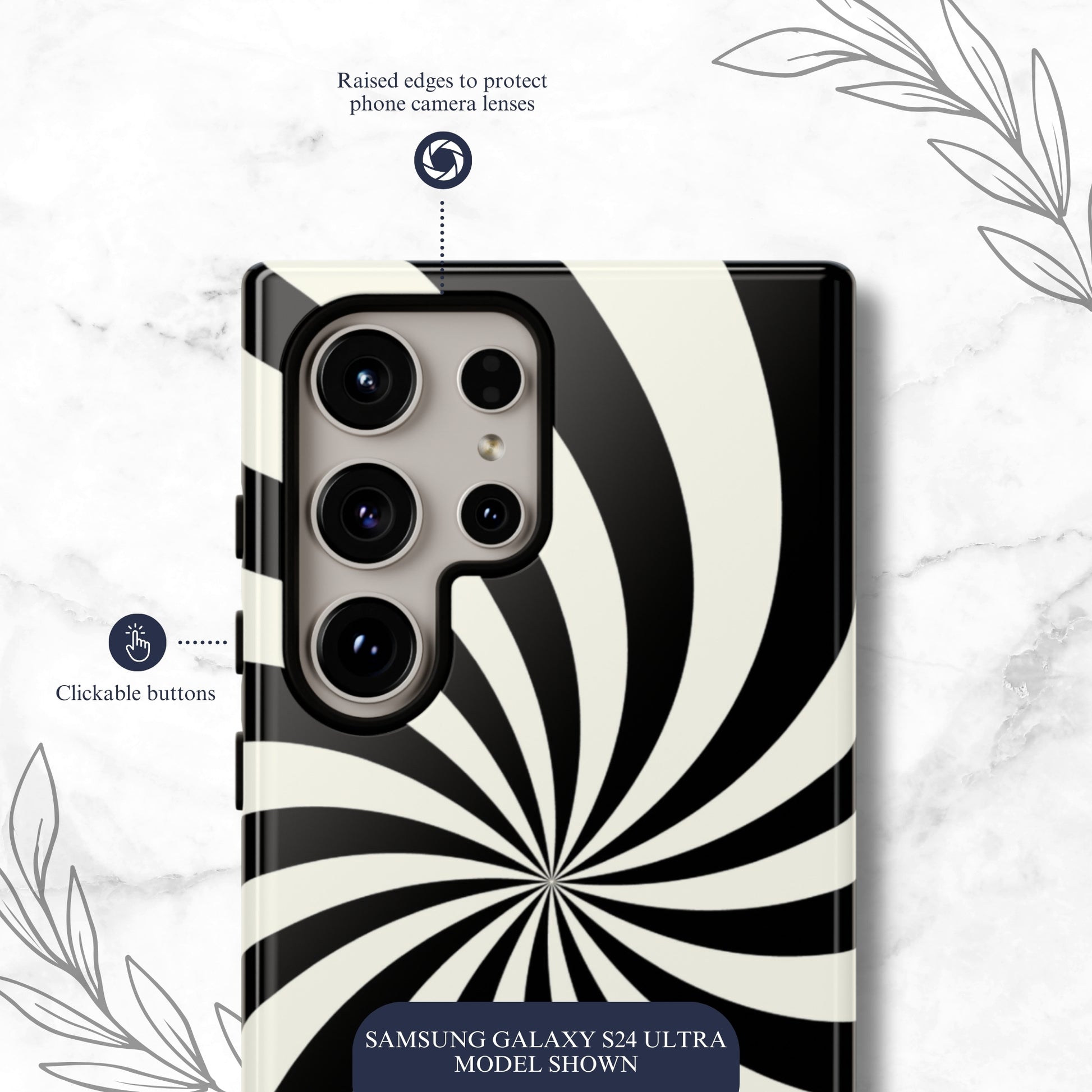 Eternal Loop - Samsung Galaxy Case Phone Case-aesthetic phone case-shockproof phone case-cute phone case-designer phone case-elegant phone case-luxury phone case-phone accessories-fashion accessory