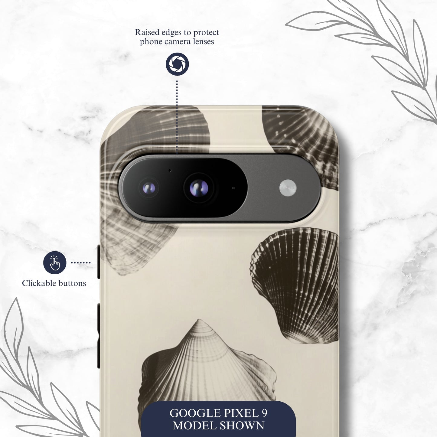 Ocean Whisper - Google Pixel Case Phone Case-aesthetic phone case-shockproof phone case-cute phone case-designer phone case-elegant phone case-luxury phone case-phone accessories-fashion accessory