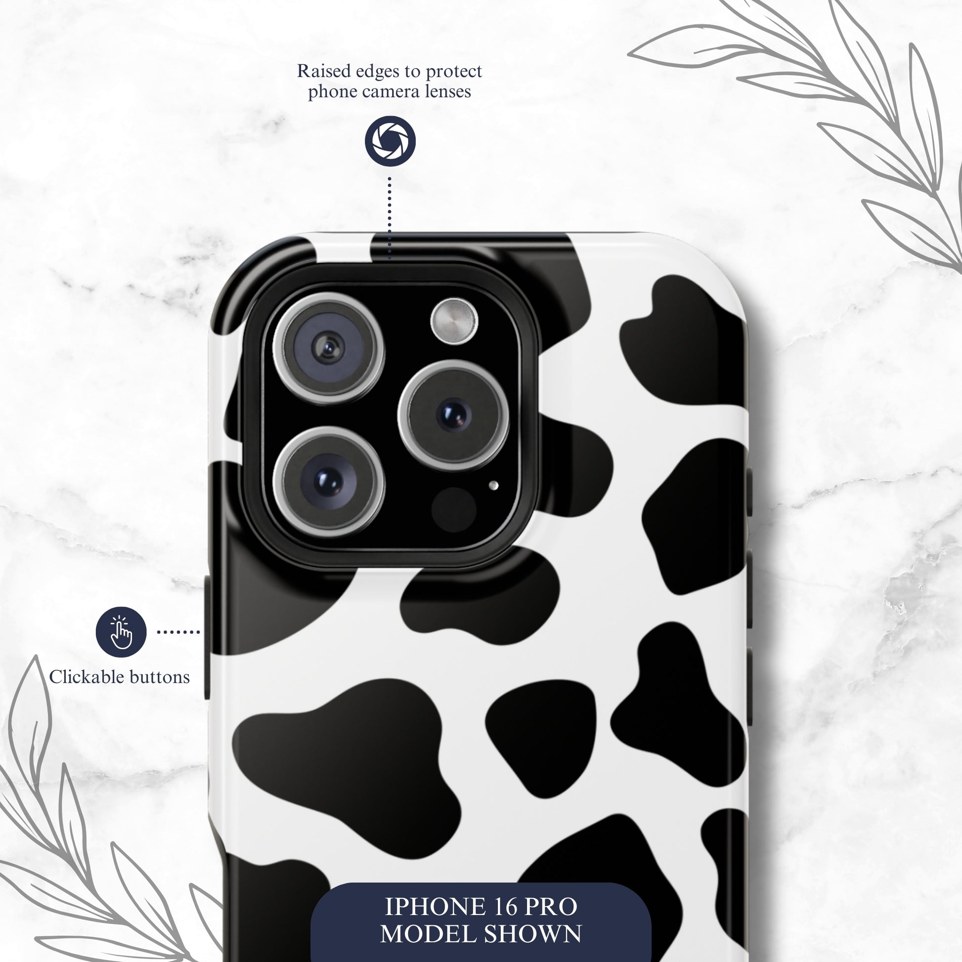 Bovine - Magsafe iPhone Case Phone Case-aesthetic phone case-shockproof phone case-cute phone case-designer phone case-elegant phone case-luxury phone case-phone accessories-fashion accessory