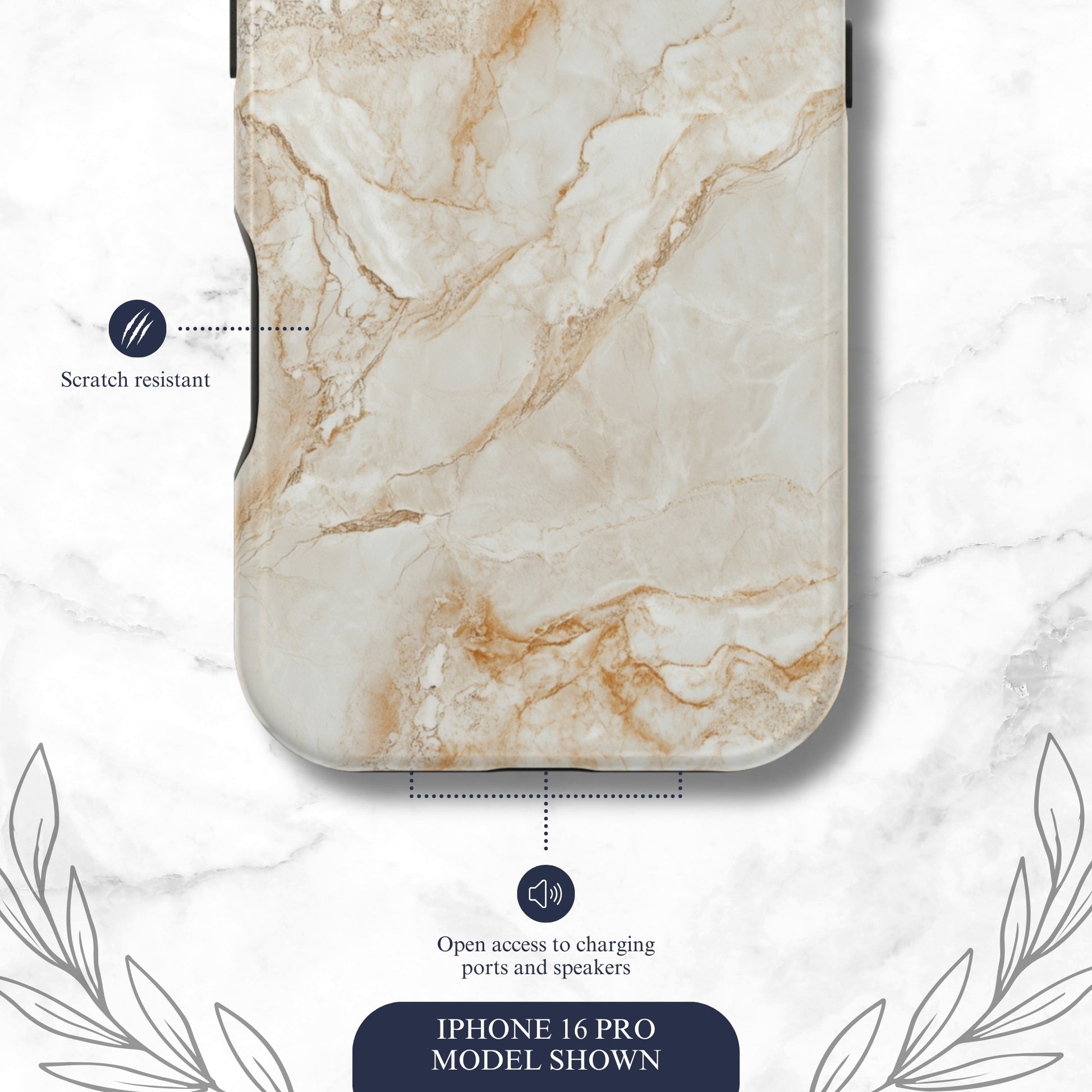 Sandstone - Magsafe iPhone Case Phone Case-aesthetic phone case-shockproof phone case-cute phone case-designer phone case-elegant phone case-luxury phone case-phone accessories-fashion accessory
