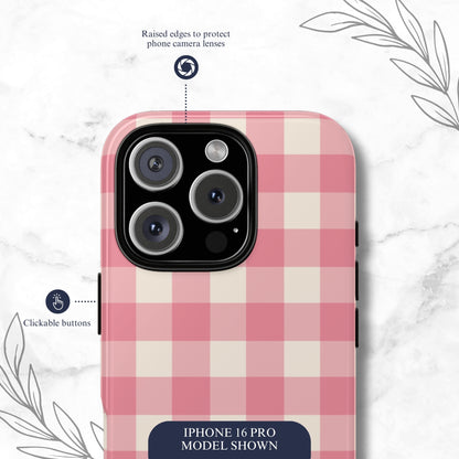 Pretty Pink - iPhone Case Phone Case-aesthetic phone case-shockproof phone case-cute phone case-designer phone case-elegant phone case-luxury phone case-phone accessories-fashion accessory