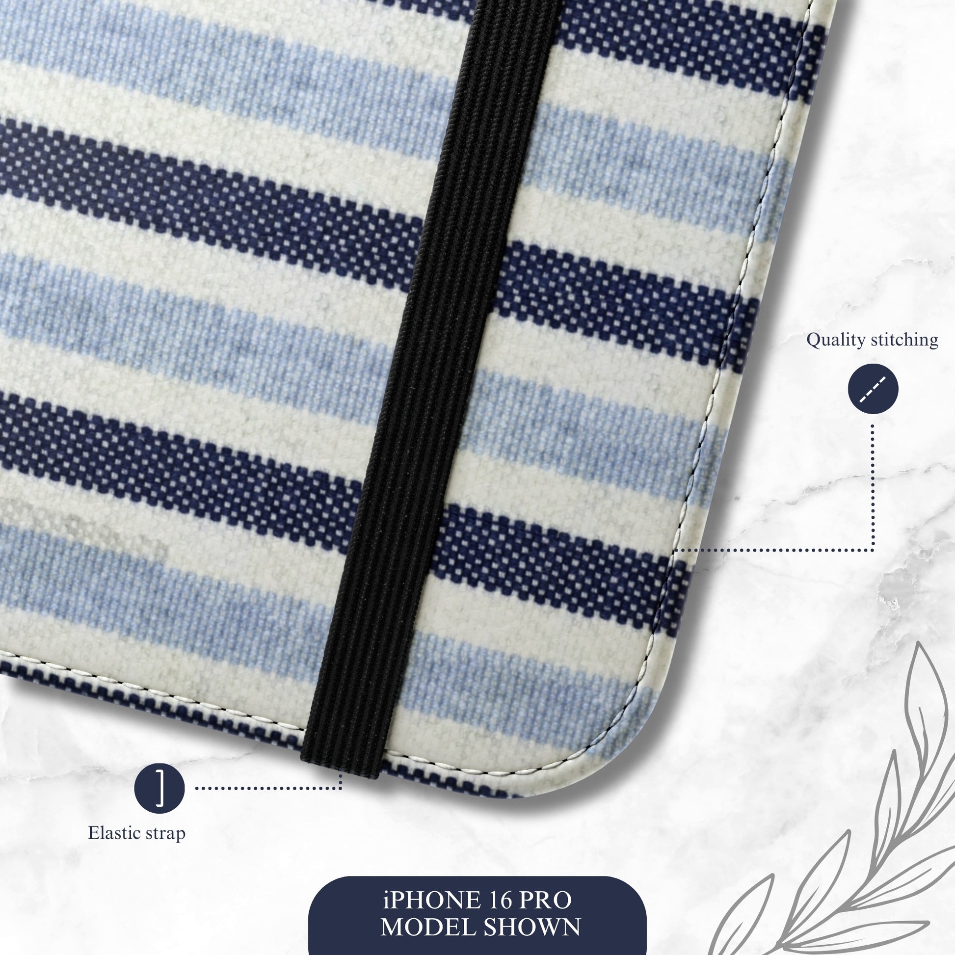 Artisan Knit - iPhone Flip Case Wallet, Leather Folio Case Phone Case-aesthetic phone case-shockproof phone case-cute phone case-designer phone case-elegant phone case-luxury phone case-phone accessories-fashion accessory