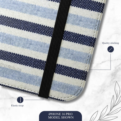 Artisan Knit - iPhone Flip Case Wallet, Leather Folio Case Phone Case-aesthetic phone case-shockproof phone case-cute phone case-designer phone case-elegant phone case-luxury phone case-phone accessories-fashion accessory