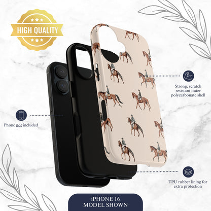 Graceful Gallop - iPhone Case Phone Case-aesthetic phone case-shockproof phone case-cute phone case-designer phone case-elegant phone case-luxury phone case-phone accessories-fashion accessory