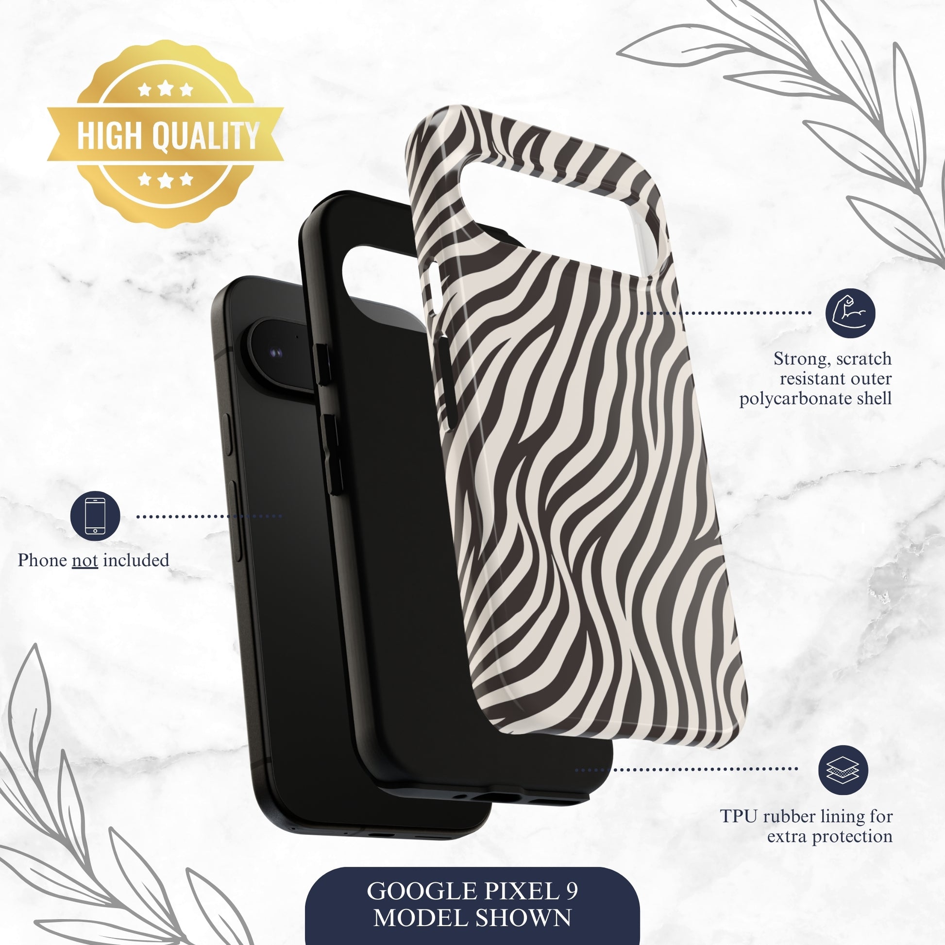 Wild Stride - Google Pixel Case Phone Case-aesthetic phone case-shockproof phone case-cute phone case-designer phone case-elegant phone case-luxury phone case-phone accessories-fashion accessory