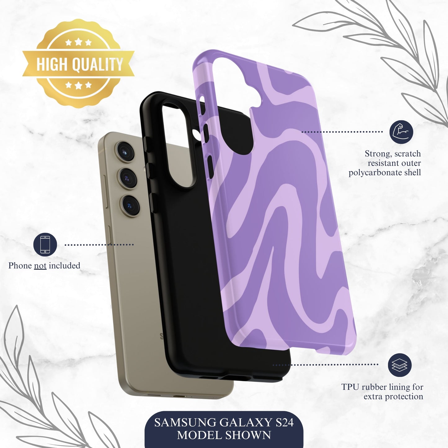 Good Karma - Samsung Galaxy Case Phone Case-aesthetic phone case-shockproof phone case-cute phone case-designer phone case-elegant phone case-luxury phone case-phone accessories-fashion accessory