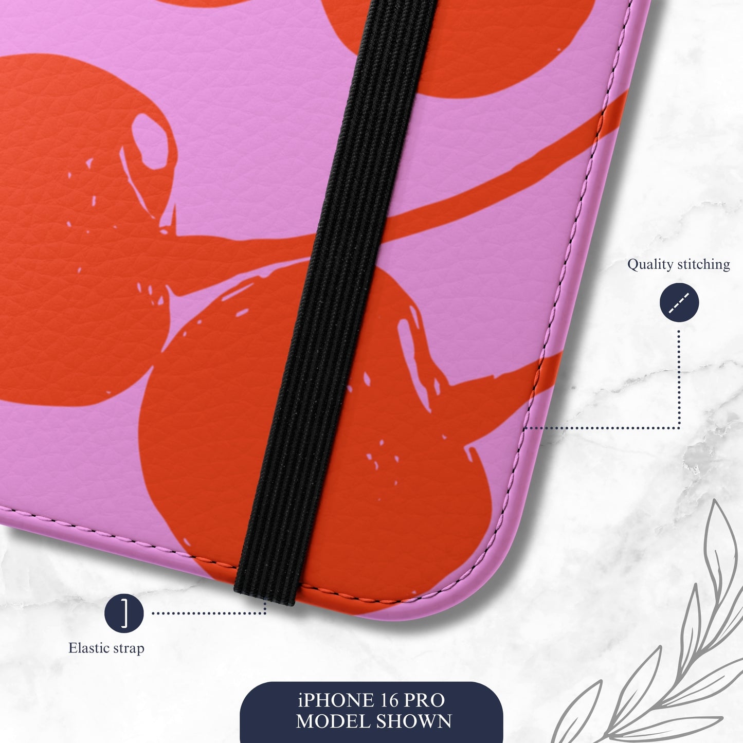 Sugar Rush - iPhone Flip Case Wallet, Leather Folio Case Phone Case-aesthetic phone case-shockproof phone case-cute phone case-designer phone case-elegant phone case-luxury phone case-phone accessories-fashion accessory