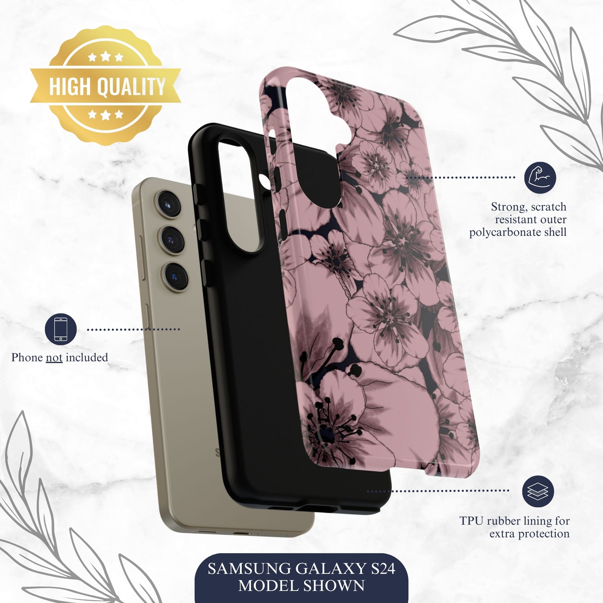 Feudal Beauty - Samsung Galaxy Case Phone Case-aesthetic phone case-shockproof phone case-cute phone case-designer phone case-elegant phone case-luxury phone case-phone accessories-fashion accessory