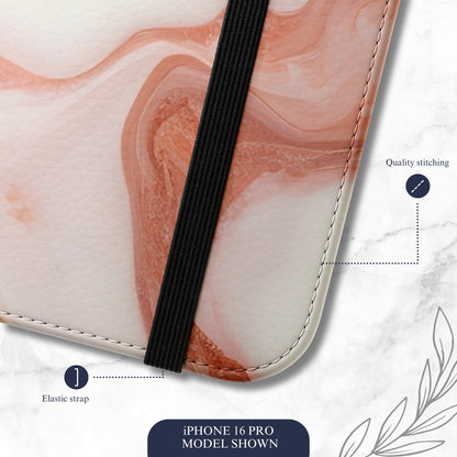 Dream Phase - iPhone Flip Case Wallet, Leather Folio Case Phone Case-aesthetic phone case-shockproof phone case-cute phone case-designer phone case-elegant phone case-luxury phone case-phone accessories-fashion accessory