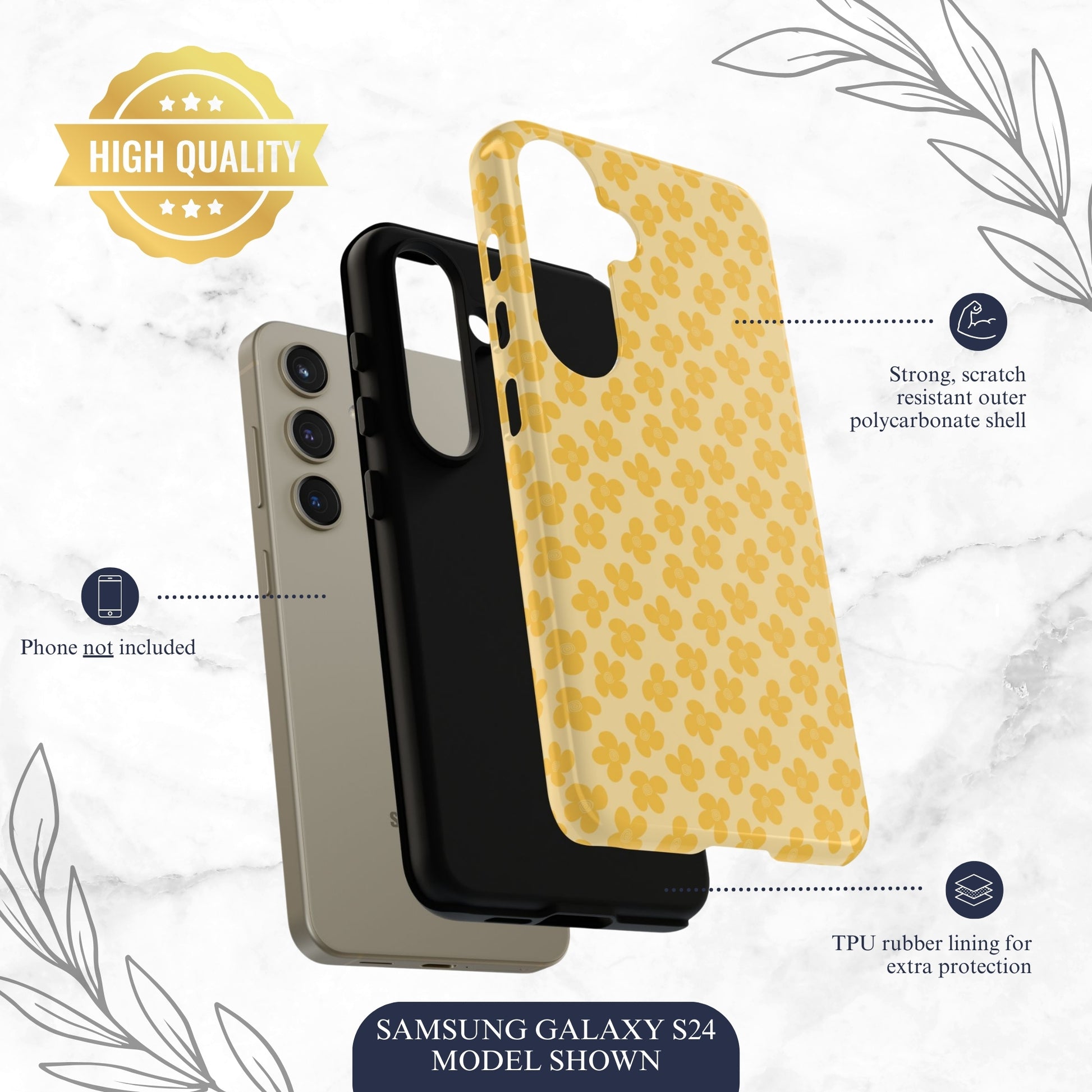 Buttercup - Samsung Galaxy Case Phone Case-aesthetic phone case-shockproof phone case-cute phone case-designer phone case-elegant phone case-luxury phone case-phone accessories-fashion accessory