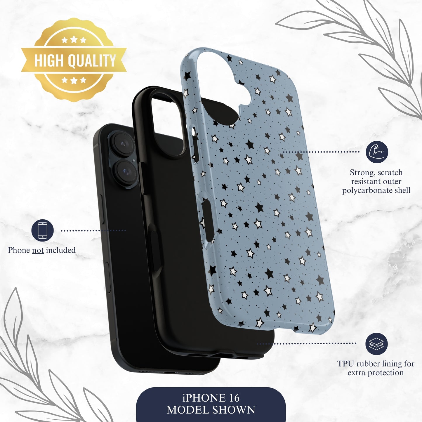 Constellation - iPhone Case Phone Case-aesthetic phone case-shockproof phone case-cute phone case-designer phone case-elegant phone case-luxury phone case-phone accessories-fashion accessory