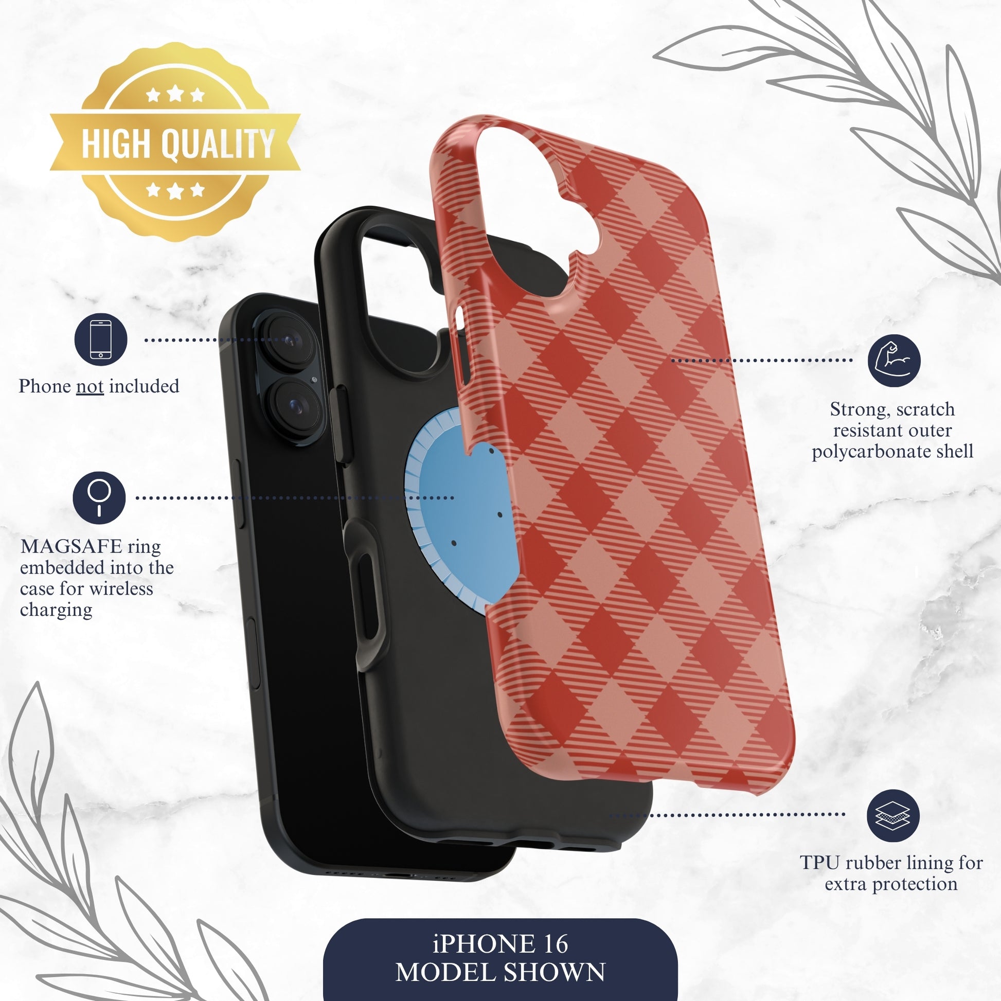 Picnic Day - Magsafe iPhone Case Phone Case-aesthetic phone case-shockproof phone case-cute phone case-designer phone case-elegant phone case-luxury phone case-phone accessories-fashion accessory