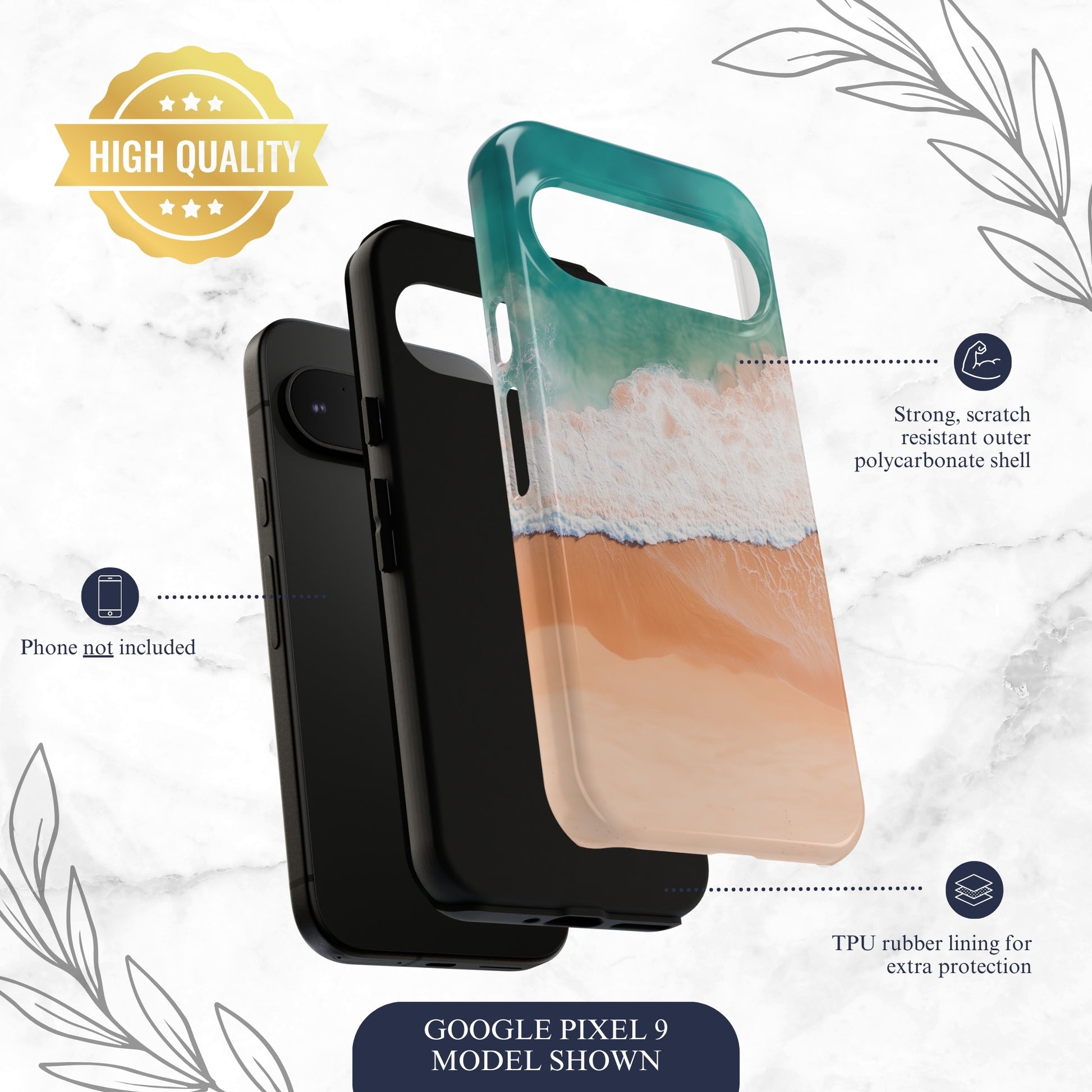 Tide - Google Pixel Case Phone Case-aesthetic phone case-shockproof phone case-cute phone case-designer phone case-elegant phone case-luxury phone case-phone accessories-fashion accessory