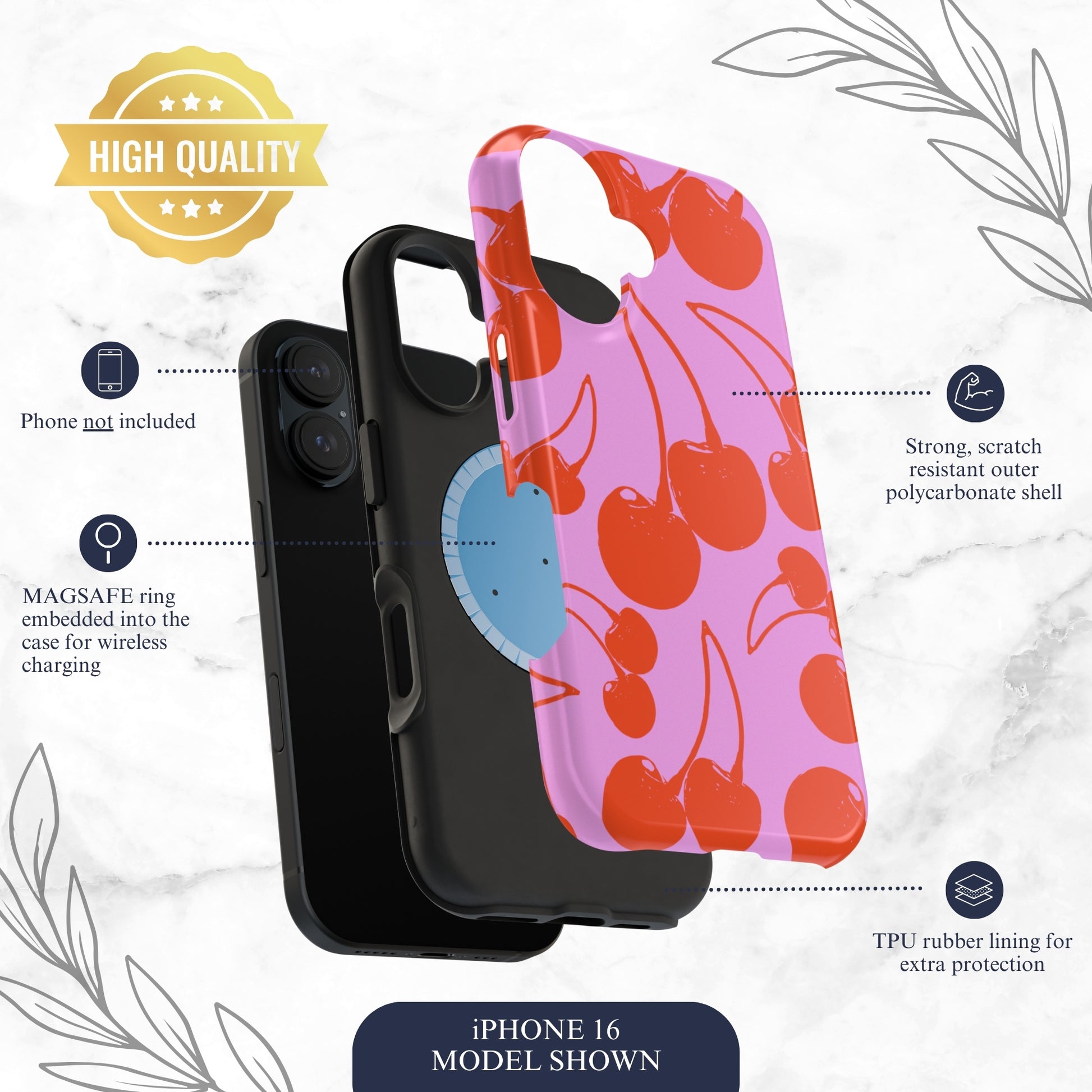 Sugar Rush - Magsafe iPhone Case Phone Case-aesthetic phone case-shockproof phone case-cute phone case-designer phone case-elegant phone case-luxury phone case-phone accessories-fashion accessory